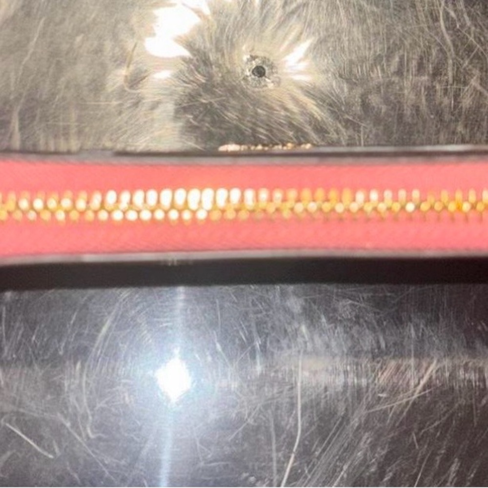 Coach Pink Textured Wallet - Picture 8 of 8